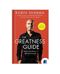 The Greatness Guide by Robin Sharma book cover on Bookdio.org