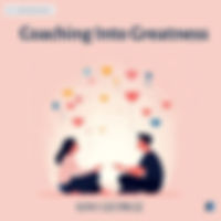 Coaching Into Greatness by KIM GEORGE audio book sumamry cover on bookdio.org in Self Help
