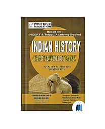 Indian History Chapterwise Bit Bank by WRITER'S PUBLICATIONS book cover on Bookdio