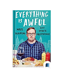 Everything Is Awful by Matt Bellassai book cover on Bookdio.org