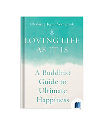 Loving Life As It Is by Chakung Jigme Wangdrak book cover on Bookdio.org