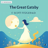The Great Gatsby by F. SCOTT FITZGERALDAudio book summary cover image on Bookdio.org inFiction