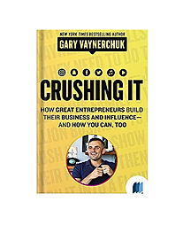 Crushing It by Gary Vee book cover on Bookdio.org