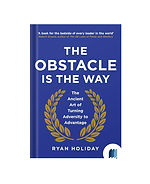 The Obstacle Is the Way by Ryan Holiday book cover on Bookdio.org