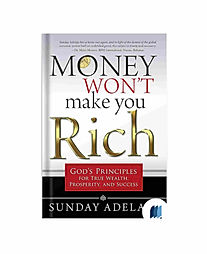Money Won't Make You Rich by SUNDAY ADELAJA book cover on Bookdio