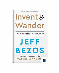 Invent and Wander by JEFF BEZOS book cover on Bookdio