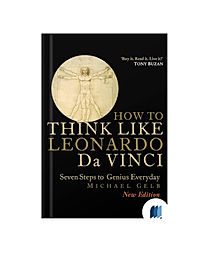 How to Think Like Leonardo da Vinci by Michael J. Gelb book cover on Bookdio.org