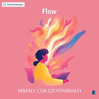 Flow by MIHALY CSIKSZENTMIHALYI audio book sumamry cover on bookdio.org in Self Help