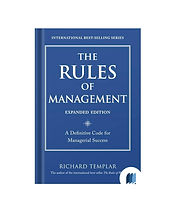 The Rules of Management by Richard Templar book cover on Bookdio.org