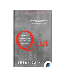 Quiet by Susan Cain book cover on Bookdio.org.