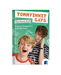 TommyInnit Says by TommyInnit & Wilbur Soot book cover on Bookdio.org