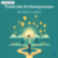Think Like An Entrepreneur by BEVERLY E JONES audio book sumamry cover on bookdio.org in Self Help