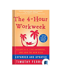 The 4-Hour Workweek by Timothy Ferriss book cover on Bookdio.org