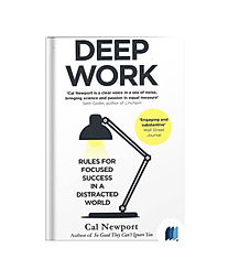 Deep Work by CAL NEWPORT book cover on bookdio.org