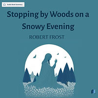 Stopping by Woods on a Snowy Evening by ROBERT FROST audio book sumamry cover on bookdio.org in Poetry