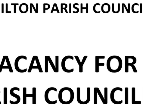 Casual Vacancy at Pilton Parish Council