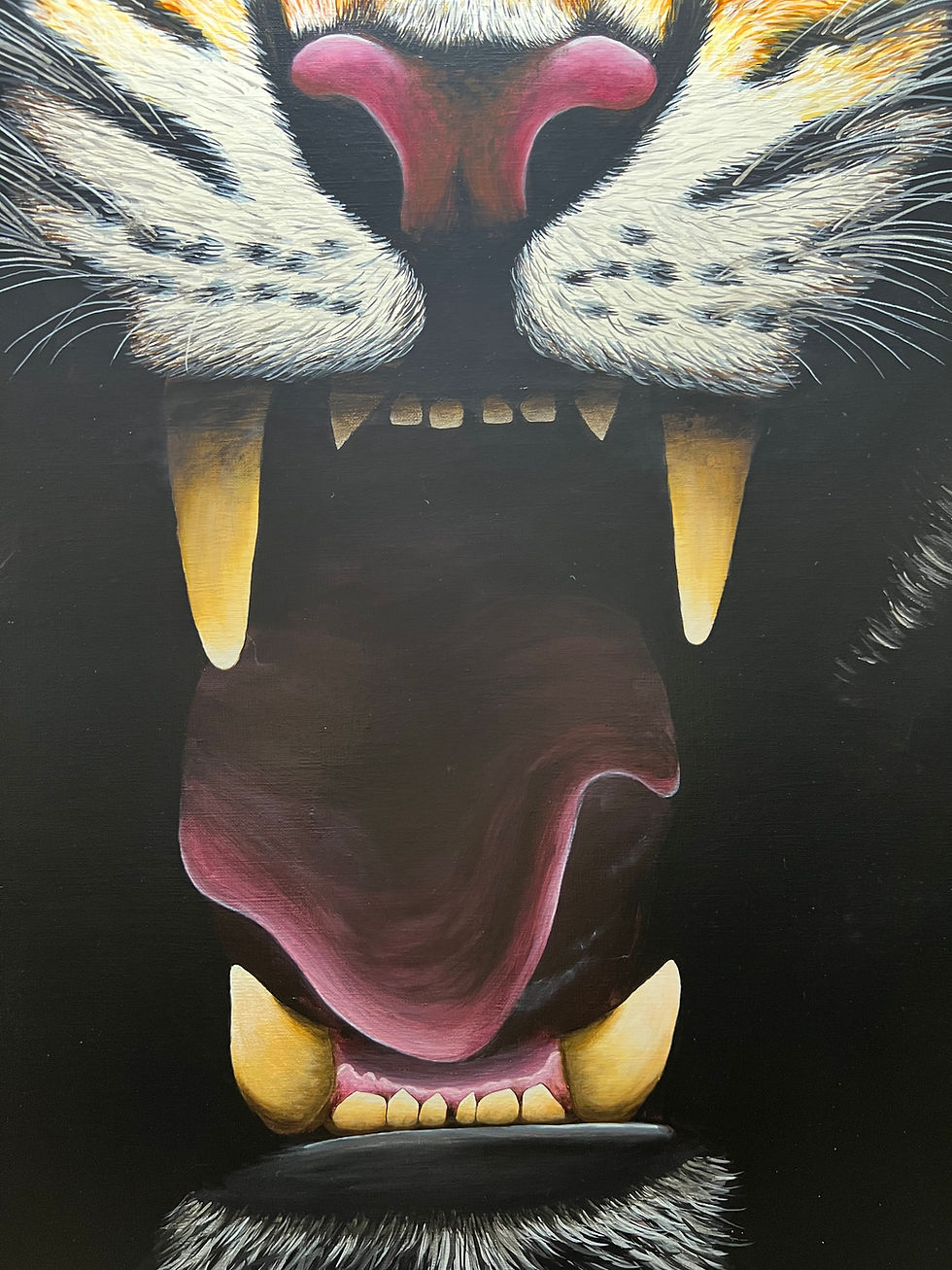 Miniature : Dernier cri 50 x 100 cm