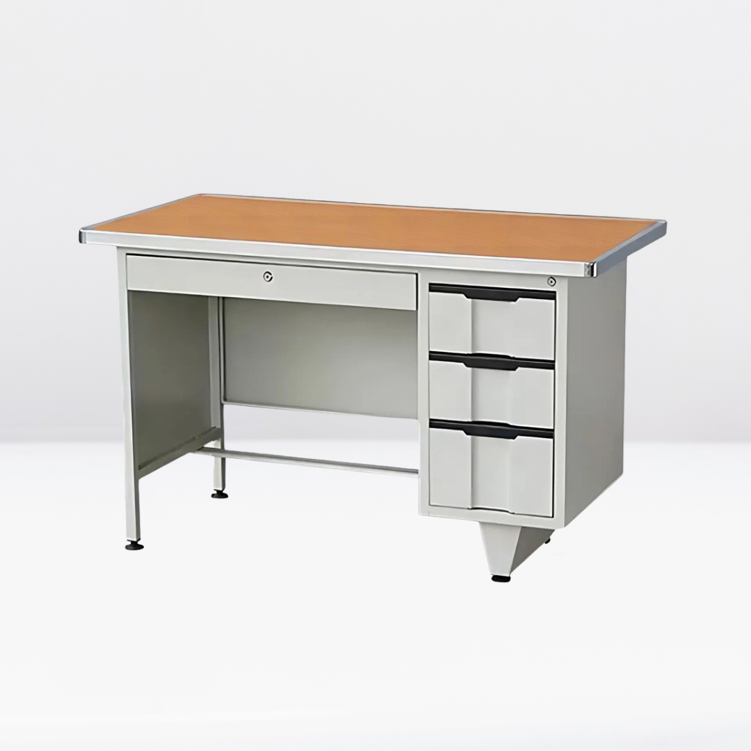 Escritorio Metálico con 4 Gavetas