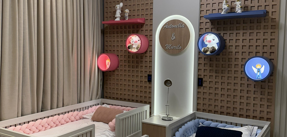 DORMITÓRIO INFANTIL DE LUXO MÓVEIS PLANEJADOS