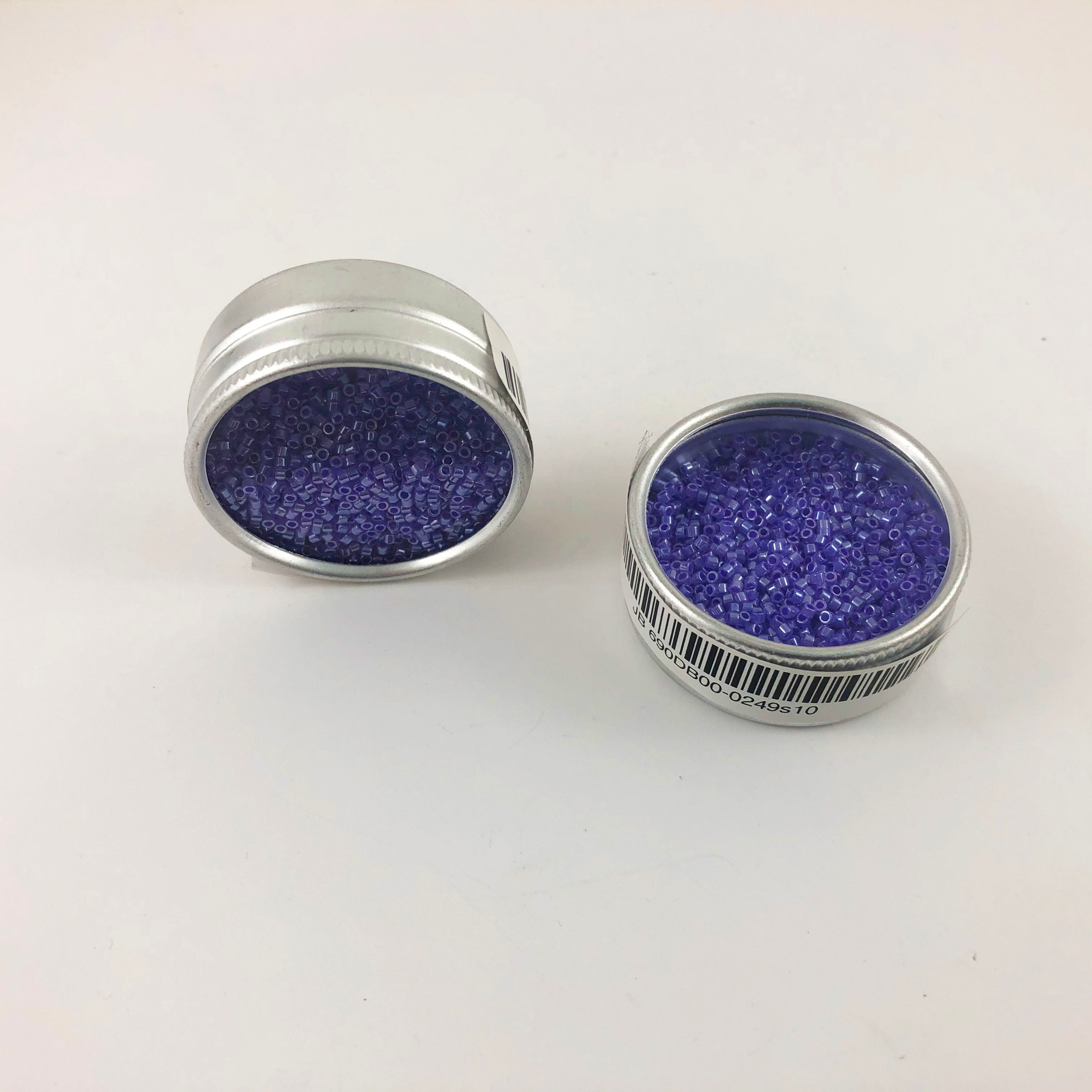 Miyuki Delica 11/0 Crystal Purple Celon JB 690DB00-0249s10