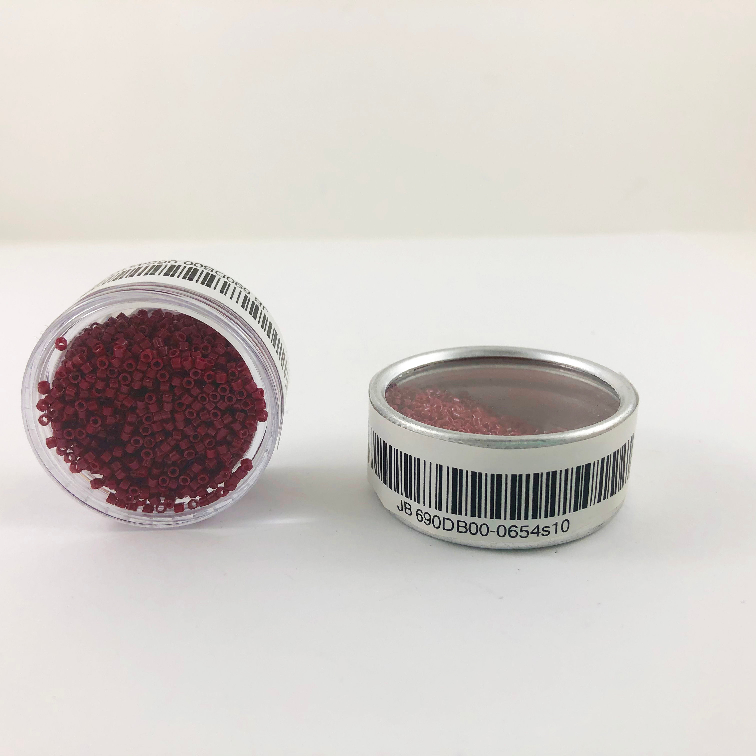 Miyuki Delica 11/0 Opaque Cranberry Red -Dyed JB 690DB00-0654s10