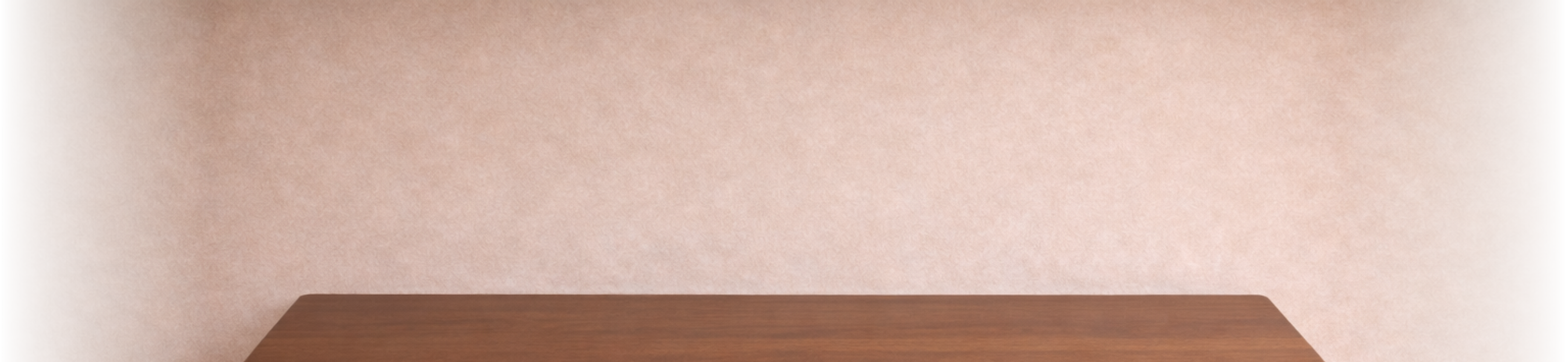 fundo banner hero parede e mesa