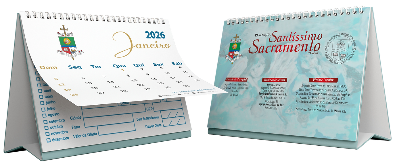 Calendário do dizimista produzido conforme identidade paroquial.png