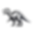 silver dinosaur icon on transparent background..png