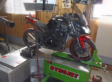 Ninja1000シャーシダイナモセッティング