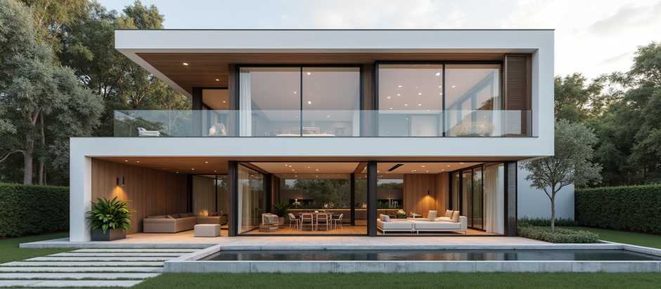 Transforme sua casa com design de residências modernas