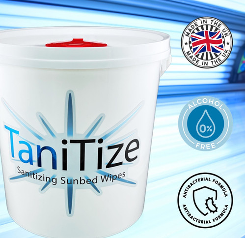 Sol Sunbed Sanitiser 750ml Trigger Spray & 5 Litre Refills