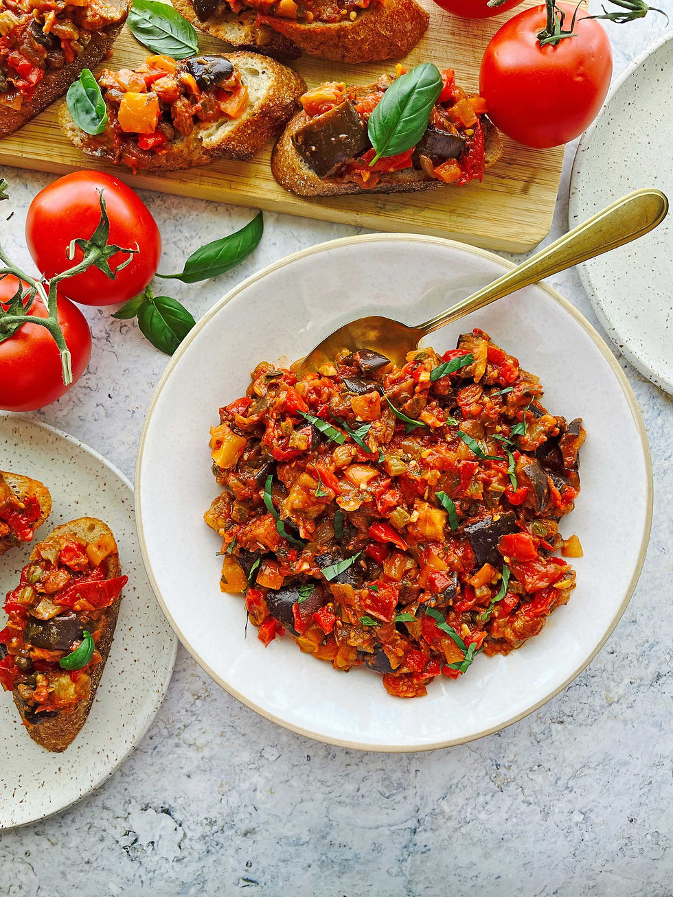 Step by Step: Garden Vegetable Caponata 