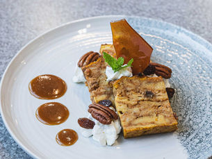 Budin Latino - Pumpkin Bread Pudding