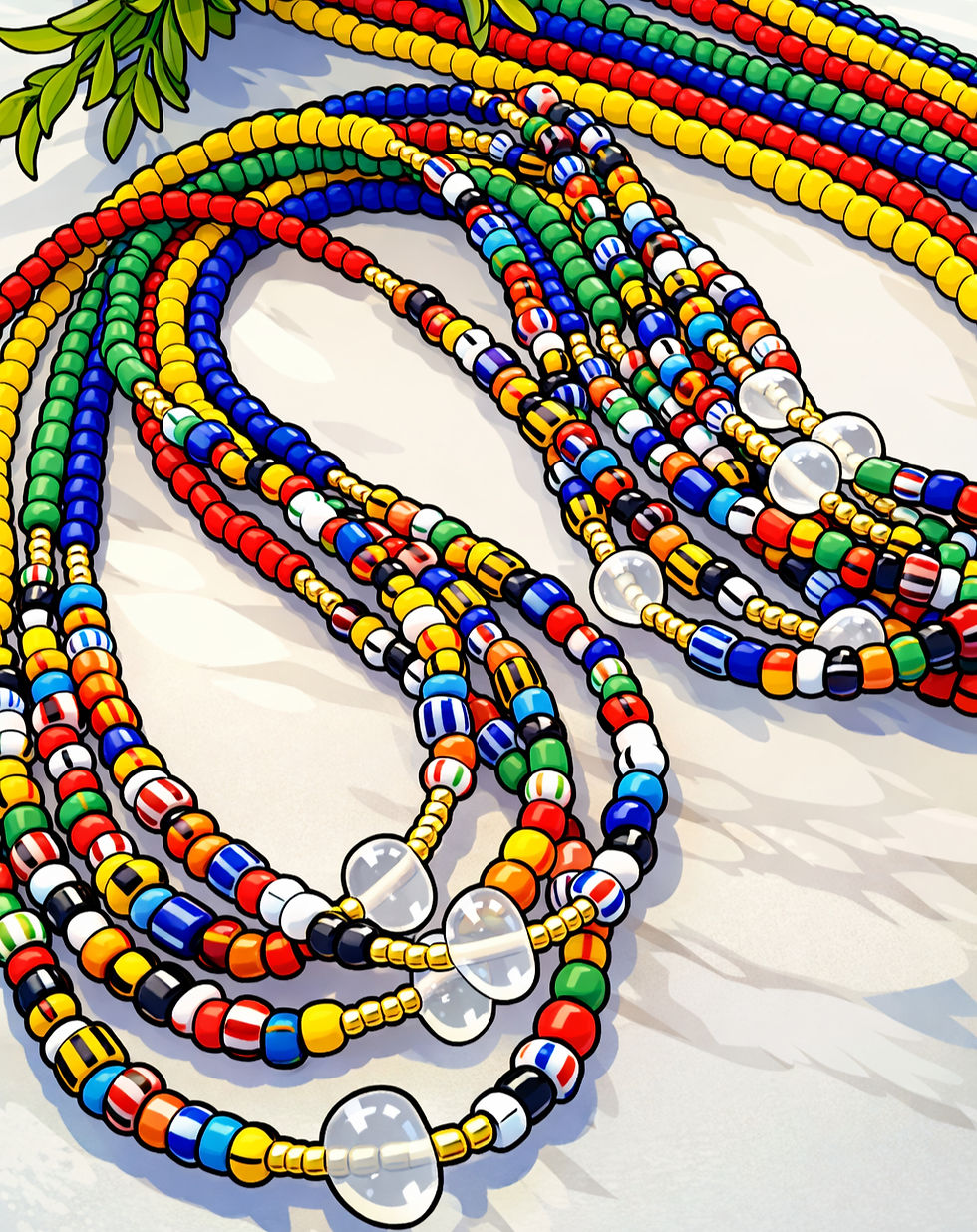 Diaspora Rhythm - Waist Beads