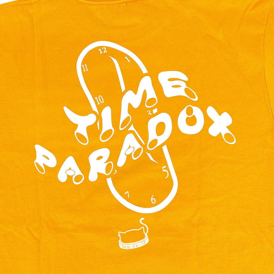 サムネイル： "TIME PARADOX" S/S TEE (ORANGE)