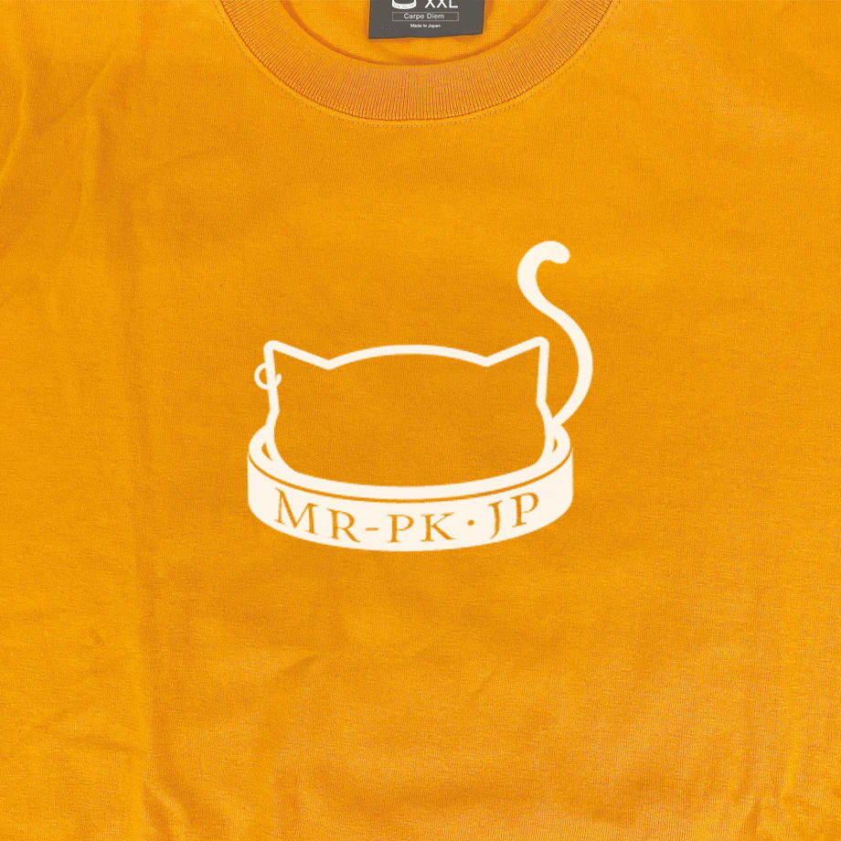 サムネイル： "TIME PARADOX" S/S TEE (ORANGE)