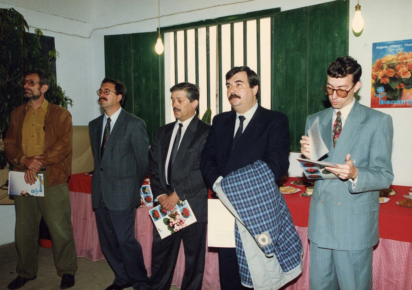 1992 - Visita a Cliente Benary