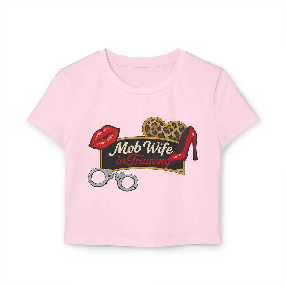 Thumbnail: Mob Wife in Training Crop Top