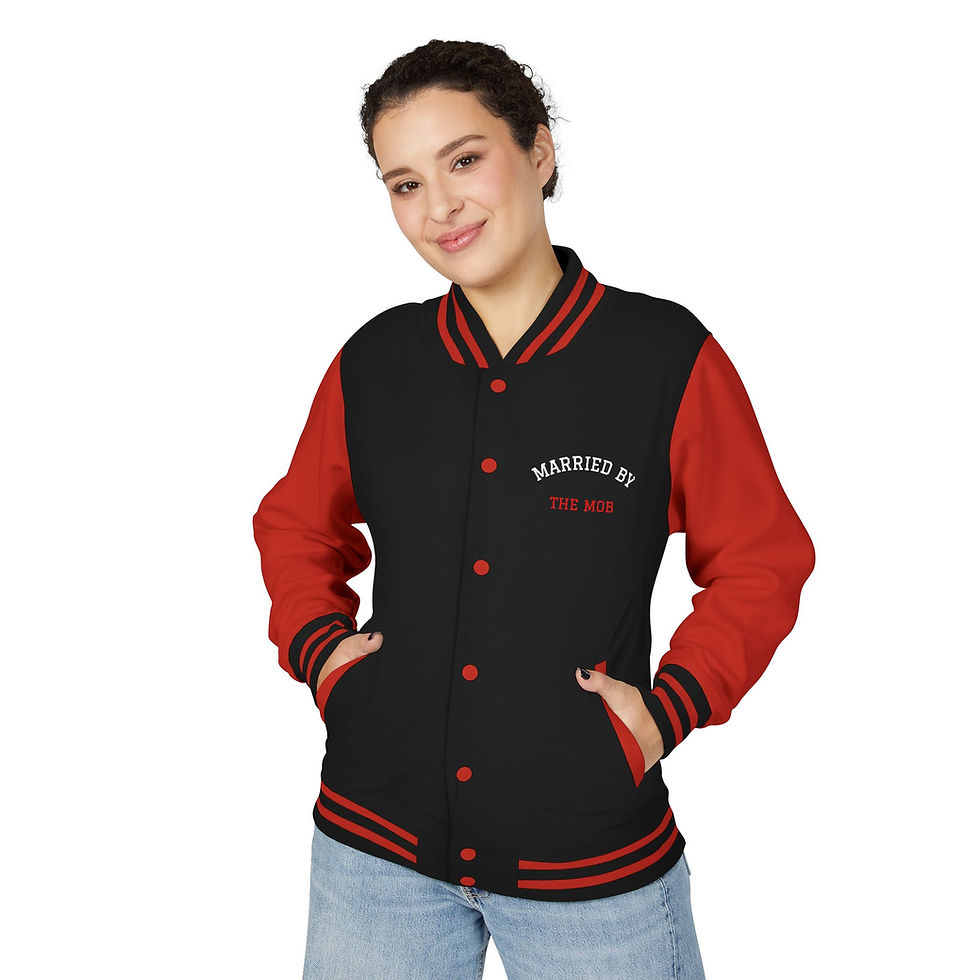 Thumbnail: ’Til Death Do Us Part Letterman Jacket 