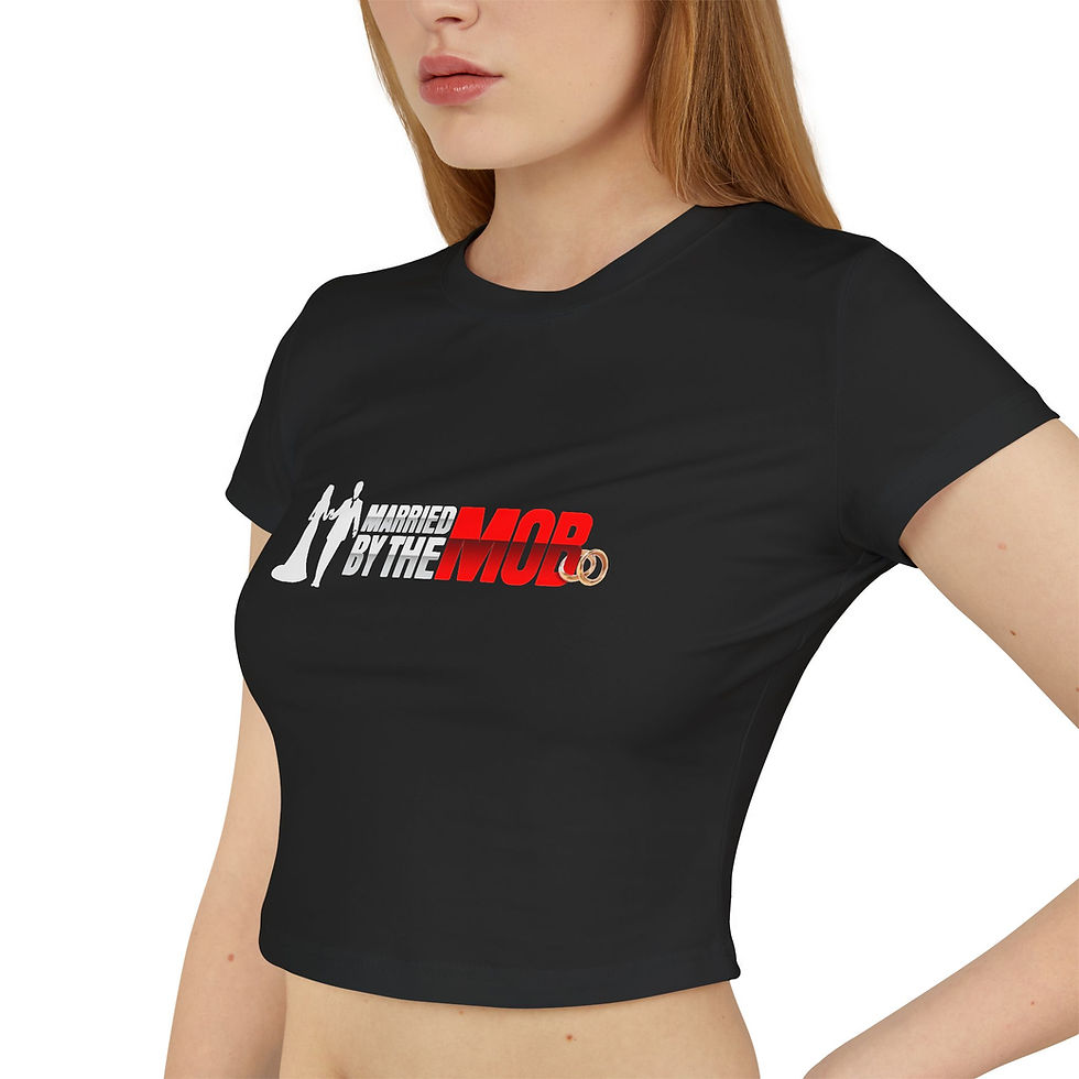 Thumbnail: Married by the Mob Crop Tee