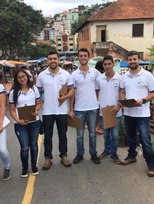 PET.EAA realiza atividade na feira de Viçosa