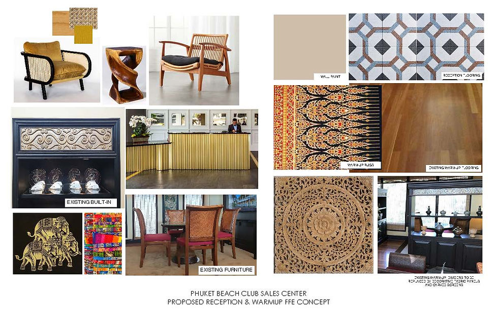 Phuket Sales Center Design Scheme