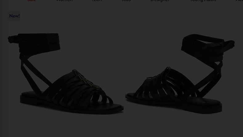 Background image of black sandals