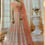 Thumbnail: Indian Designer Semi Stitched Wedding Dress #17