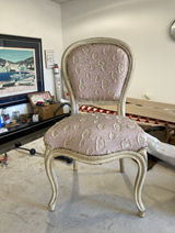 Sedia con tessuto Nobilis