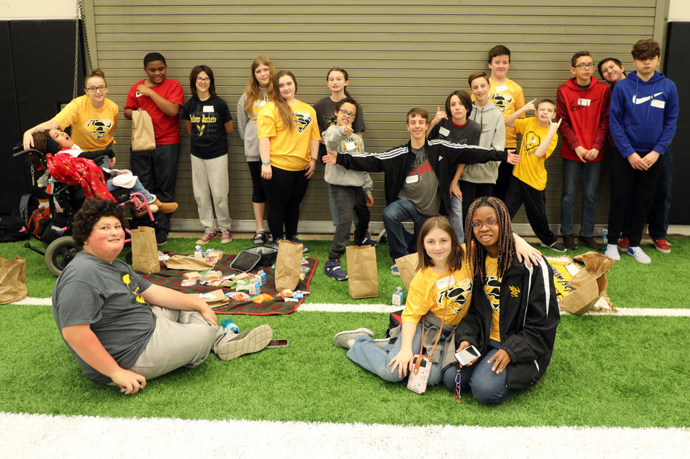 Denison HS and Scott MS students partner with SPED students as mentors