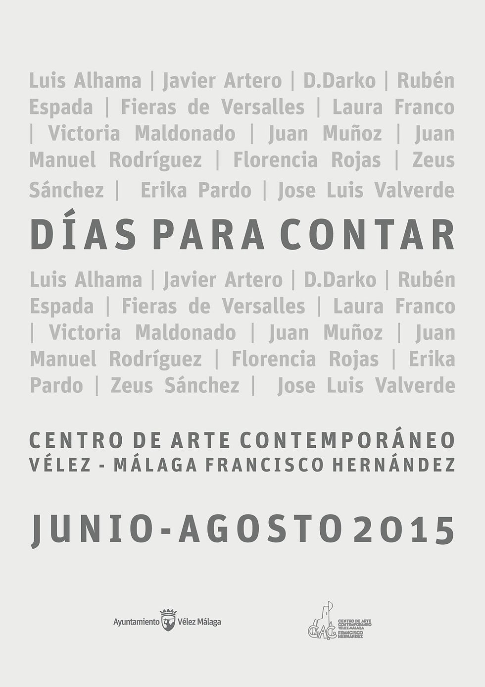 Catálogo 'Días para contar'