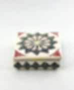 Thumbnail: Square ceramic jewelry box