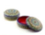 Thumbnail: Round jewelry box in my special garden design