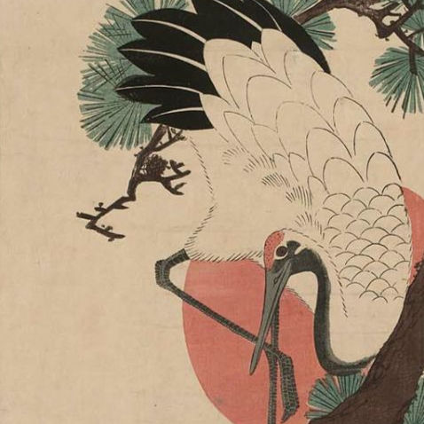 Japanese crane